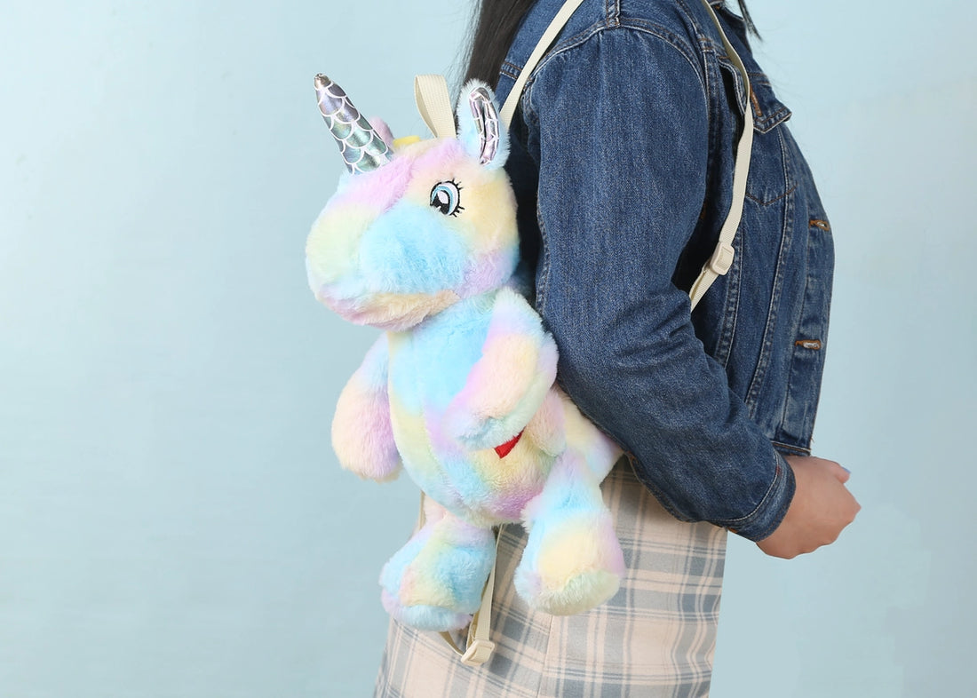 Plushie Heart Unicorn Backpack 🦄