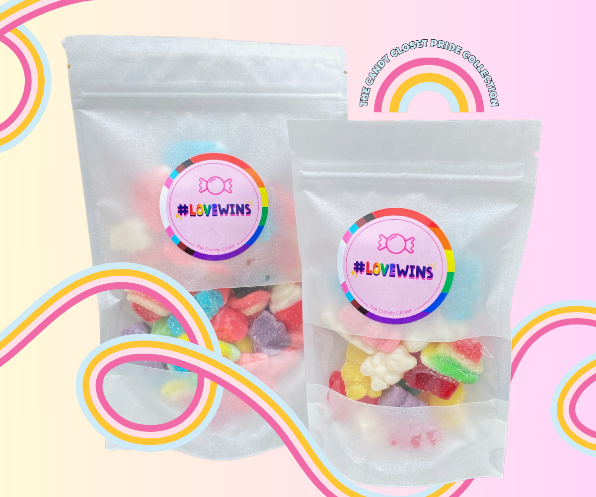 Coffret bonbons love à compartiments - Candy Mix