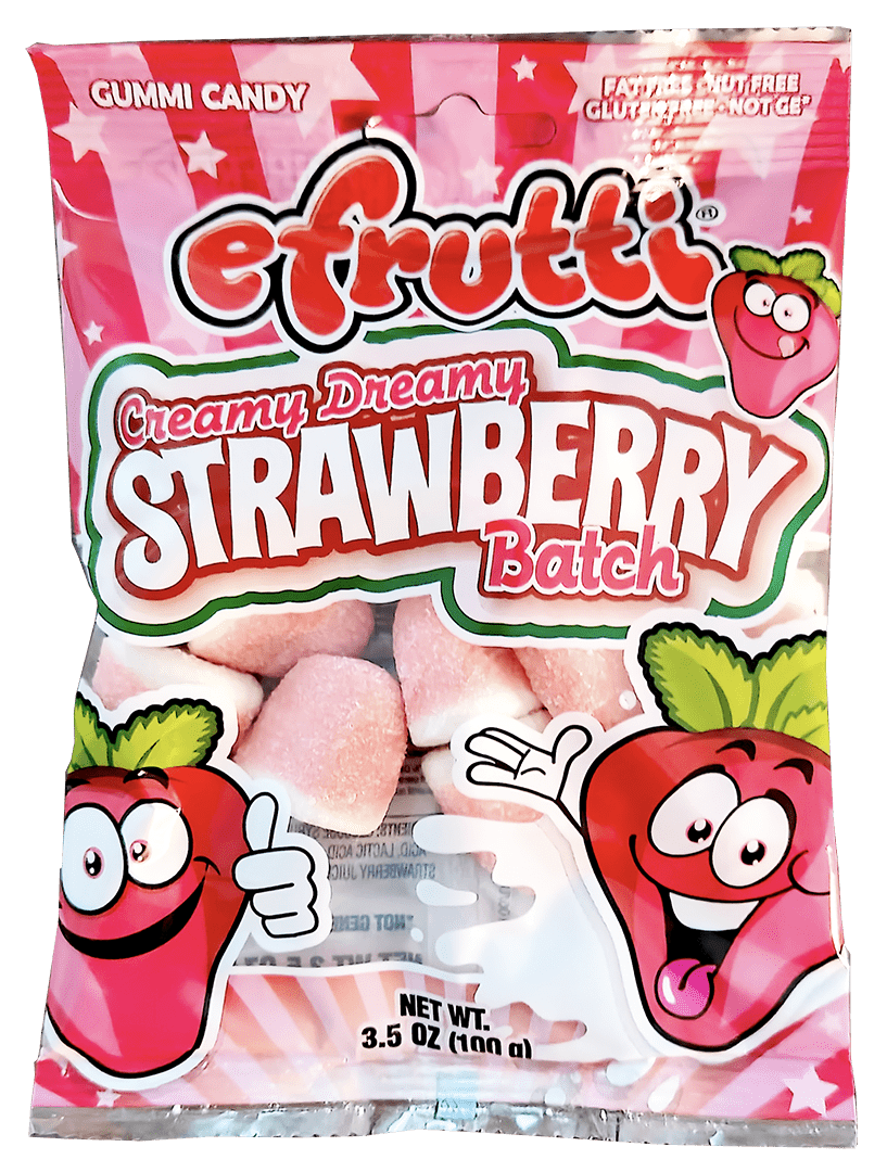 Efrutti Creamy Dreamy Strawberries Gummies