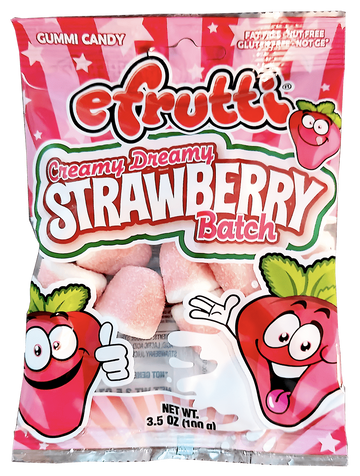 Efrutti Creamy Dreamy Strawberries Gummies