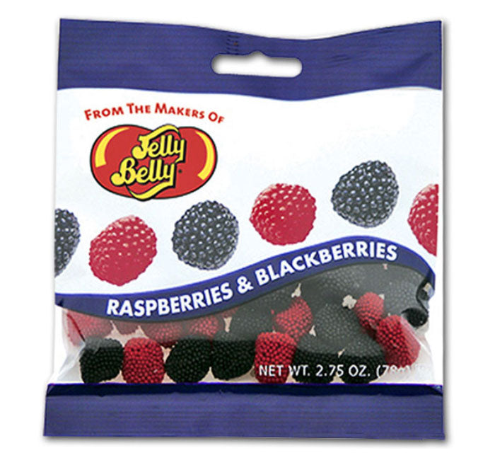 Jelly Belly Raspberries & Blackberries Jelly Beans | The Candy Closet