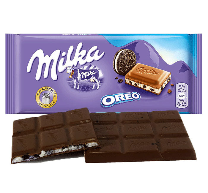 Milka Oreo Chocolate Bar