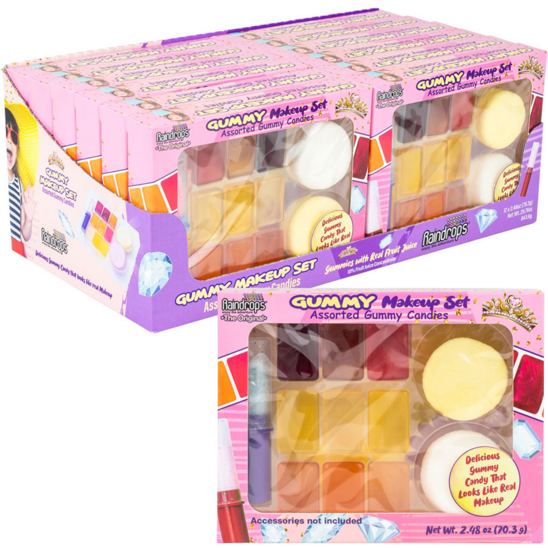 Gummy Makeup Set