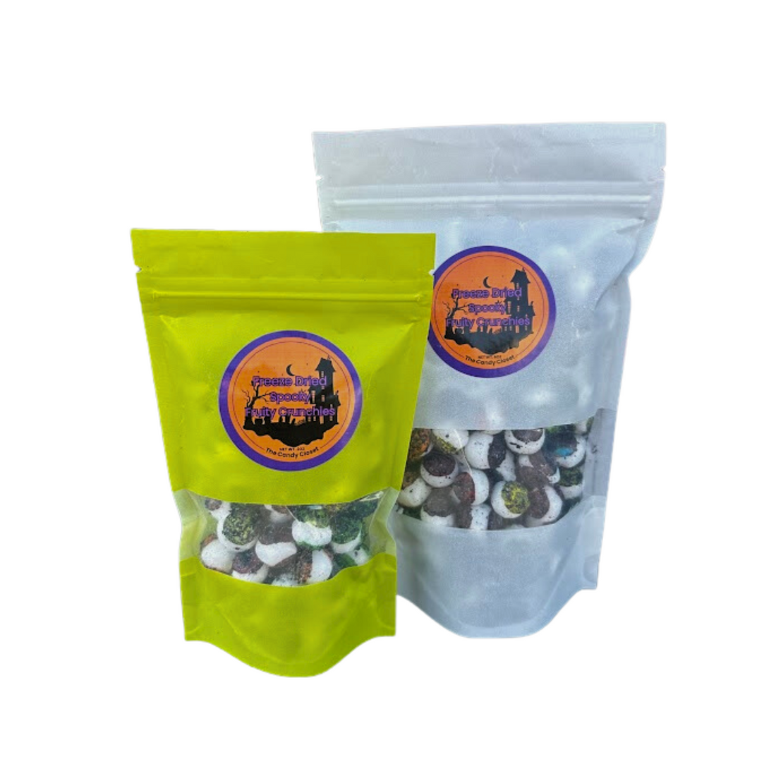 Spooky Freeze Dried Fruity Crunchy Candies