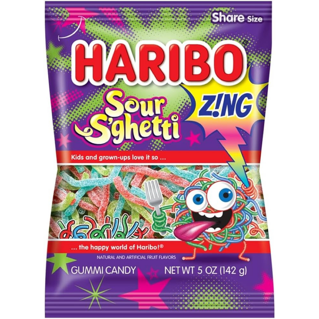 Haribo Zing Sour S&