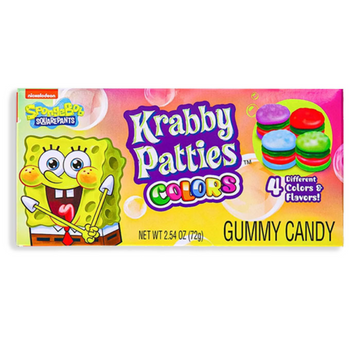 Spongebob Squarepants Krabby Patties Colors Theatre Box