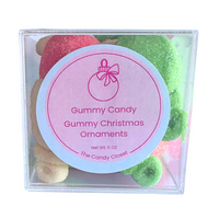 Gummy Christmas Ornaments Candy Cubes