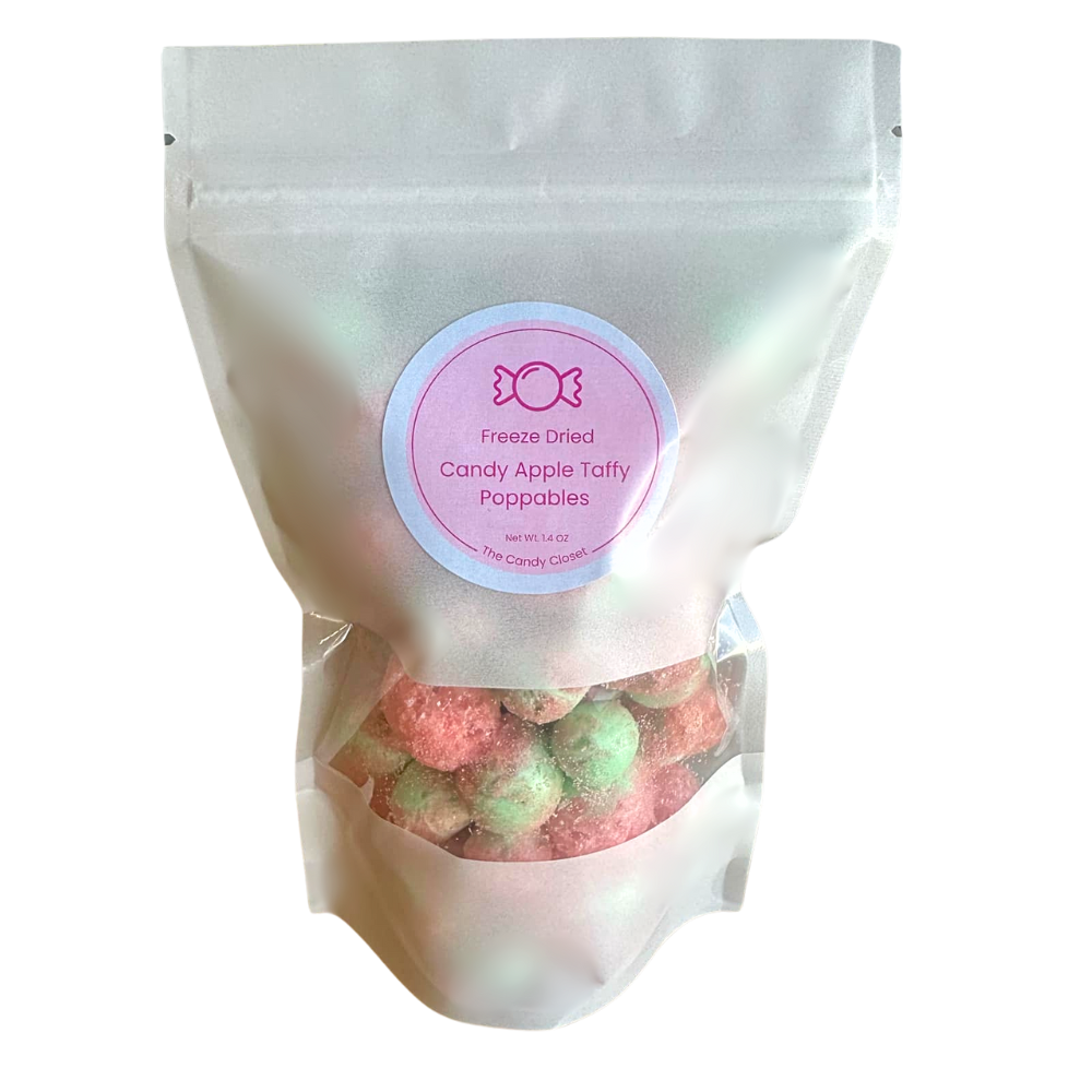 Freeze Dried Candy Apple Taffy Poppables