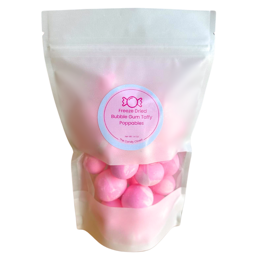 Freeze Dried Bubble Gum Taffy Poppables