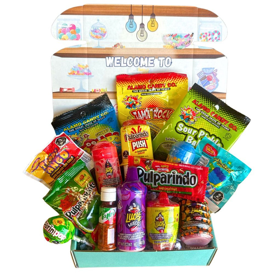 The Mexican Candy Mix 15-Piece Candy Gift Box