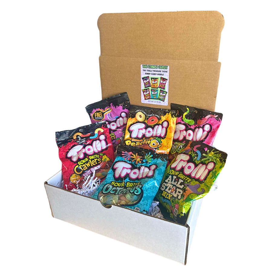 The Trolli Treasure Trove Gummy Candy Bundle