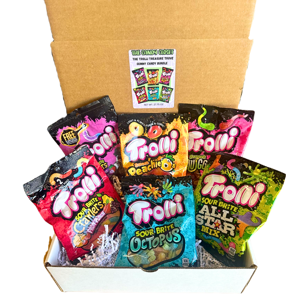 The Trolli Treasure Trove Gummy Candy Bundle