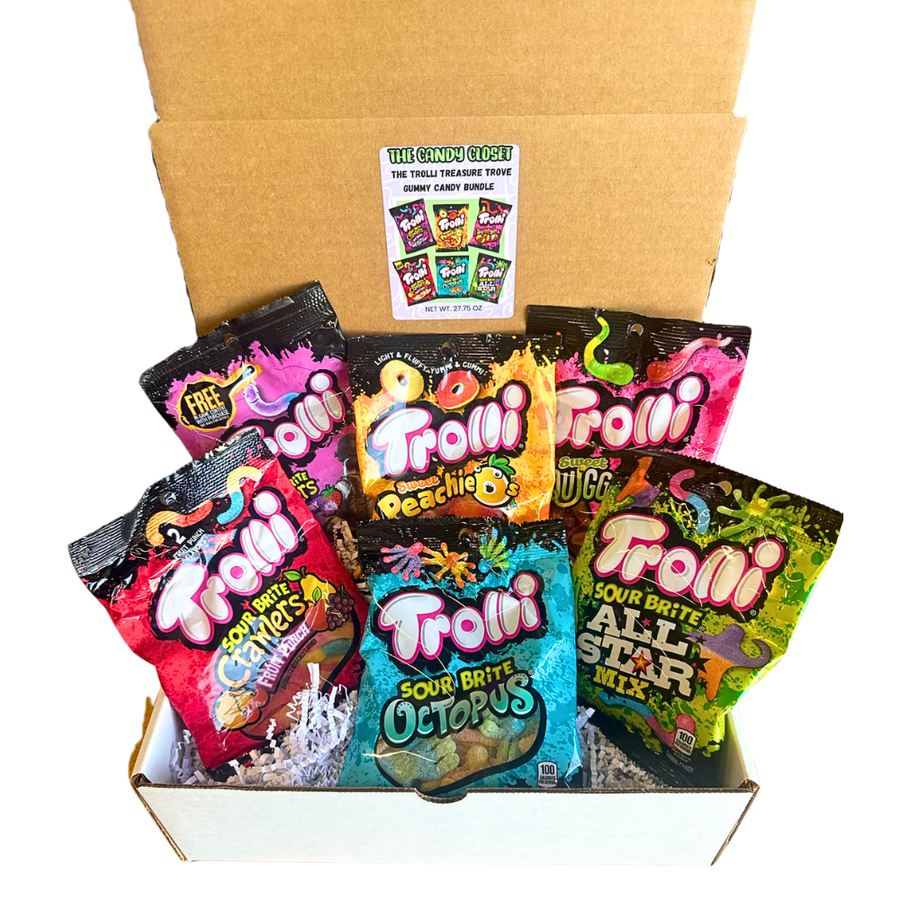 The Trolli Treasure Trove Gummy Candy Bundle