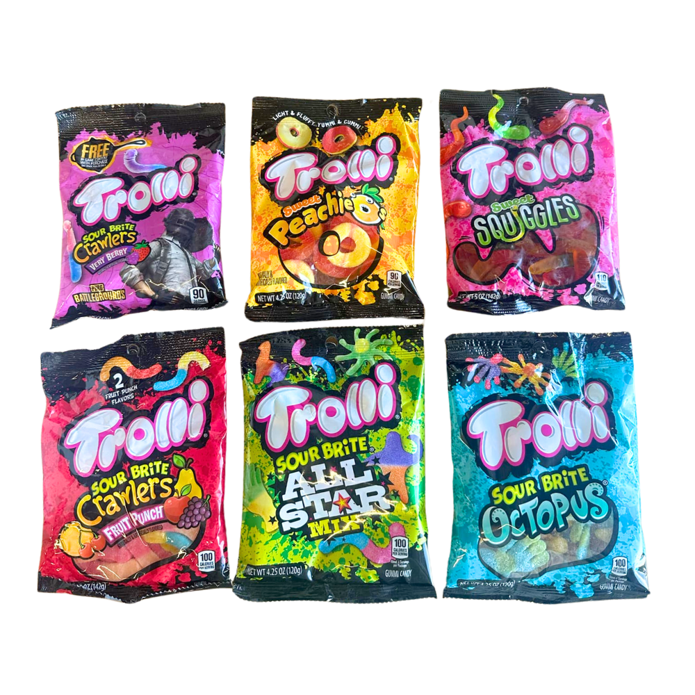 The Trolli Treasure Trove Gummy Candy Bundle