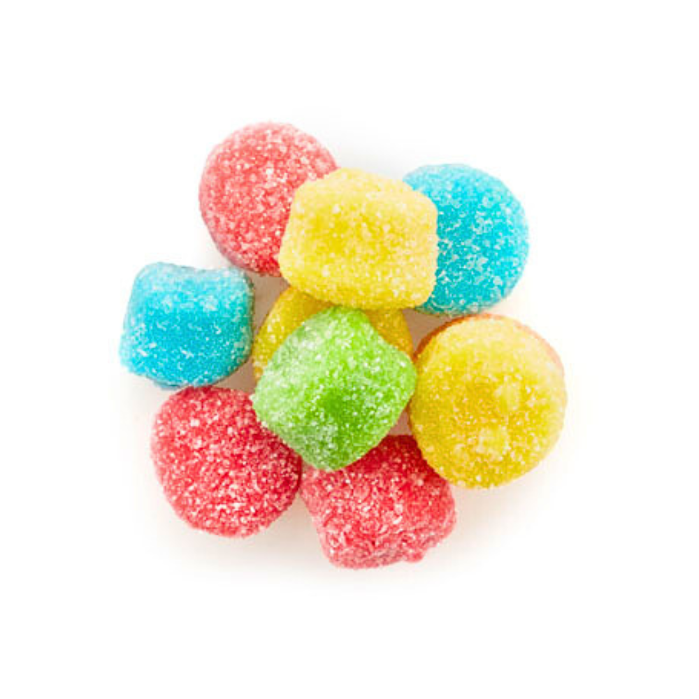 Sour Rainbow Gummy Poppers