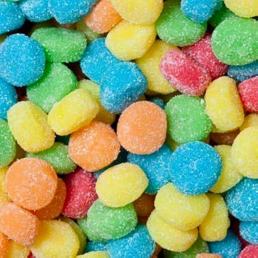 Sour Rainbow Gummy Poppers