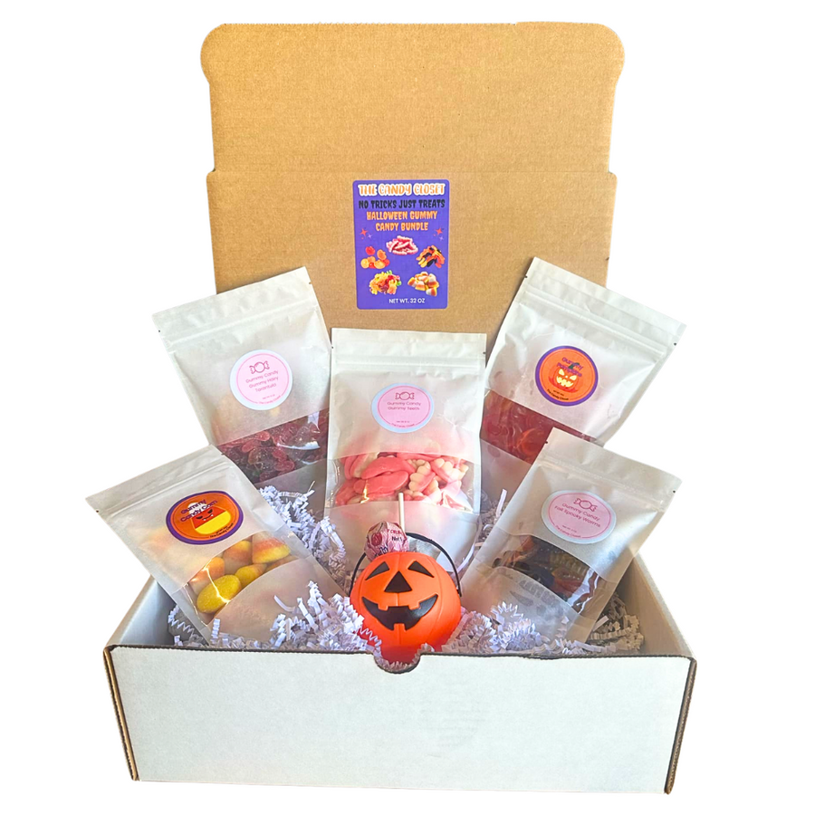 No Tricks Just Treats Halloween Gummy Candy Bundle