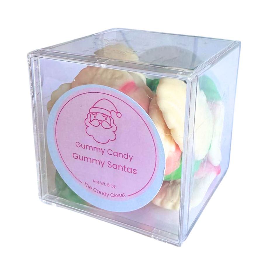 Gummy Santas Candy Cubes