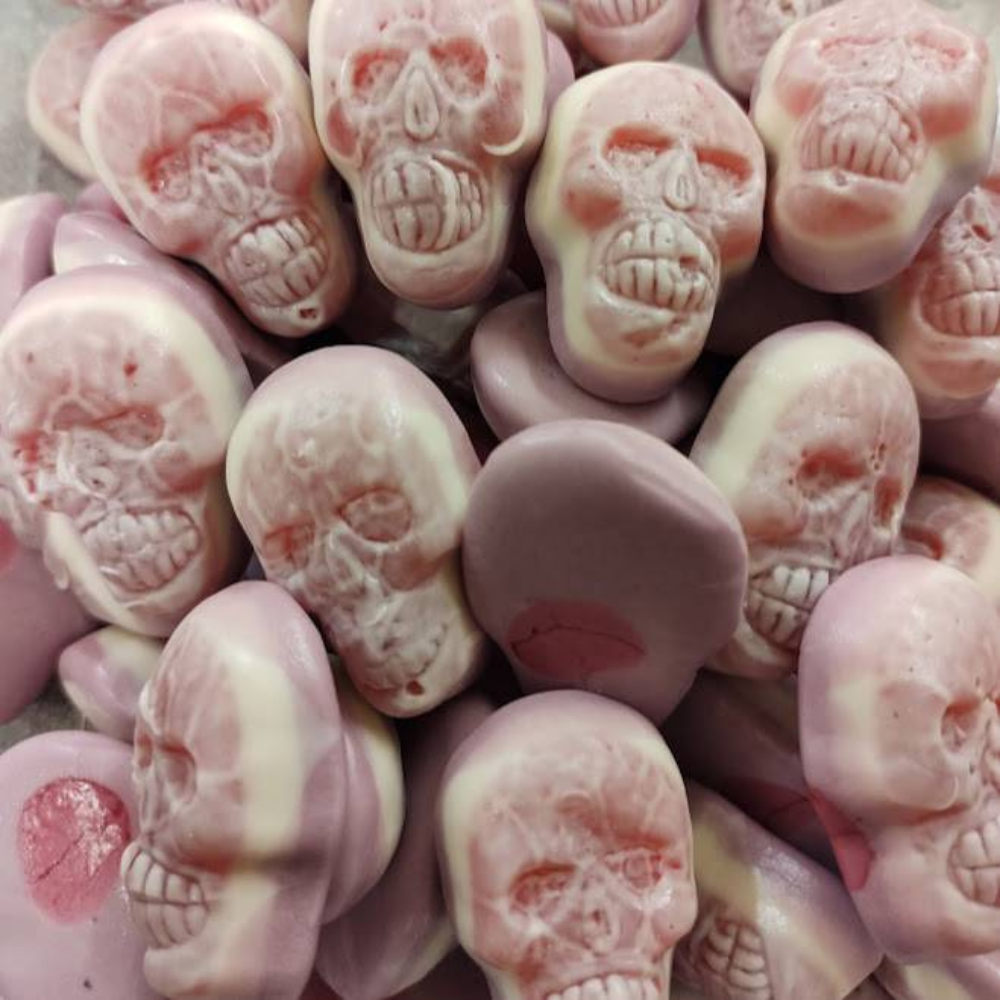 Gummy Candy Shaped Skulls - Jelly Filled