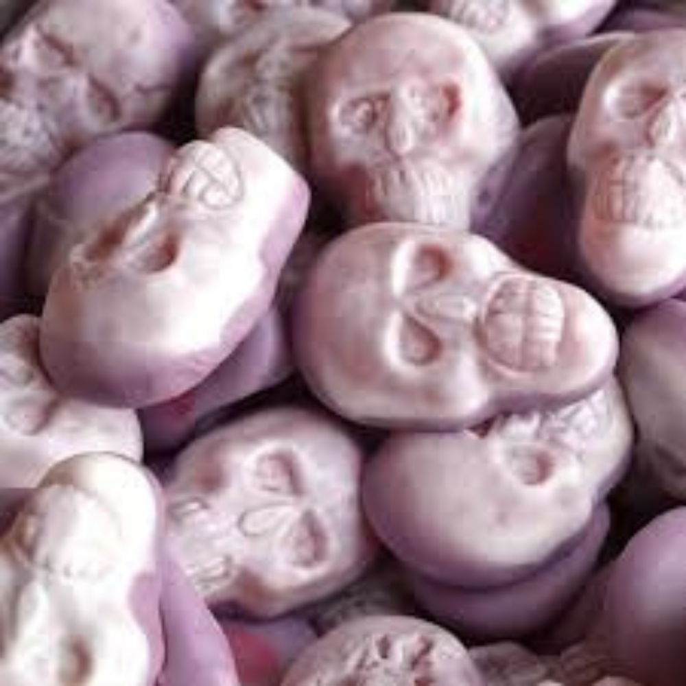 Gummy Candy Shaped Skulls - Jelly Filled