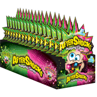 Aftershocks Popping Candy Dual Flavor Pack - Green Apple / Strawberry