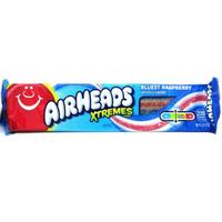 Airheads Xtremes Sour Belts Bluest Raspberry