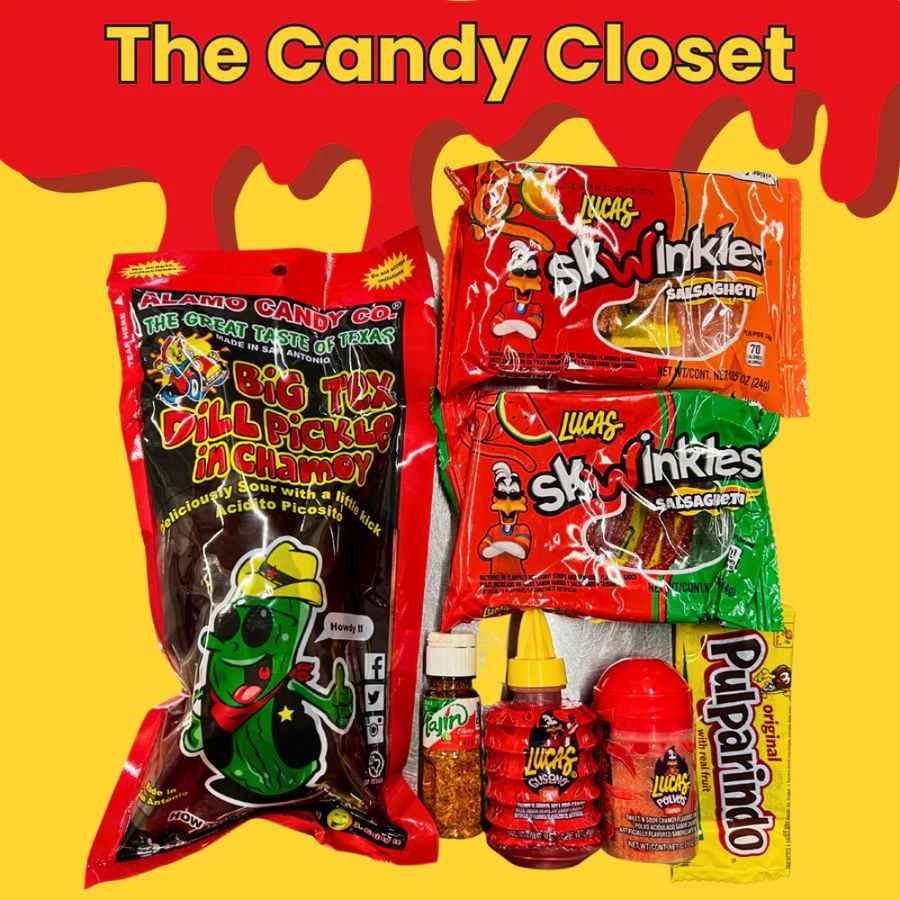 Alamo Candy Big Tex Famous Red Chamoy Pickle