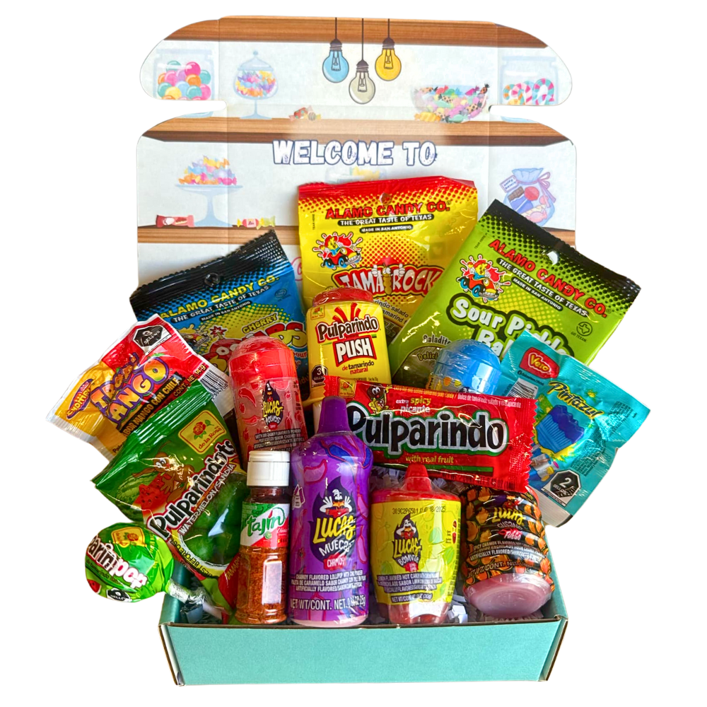 The Mexican Candy Mix 15-Piece Candy Gift Box