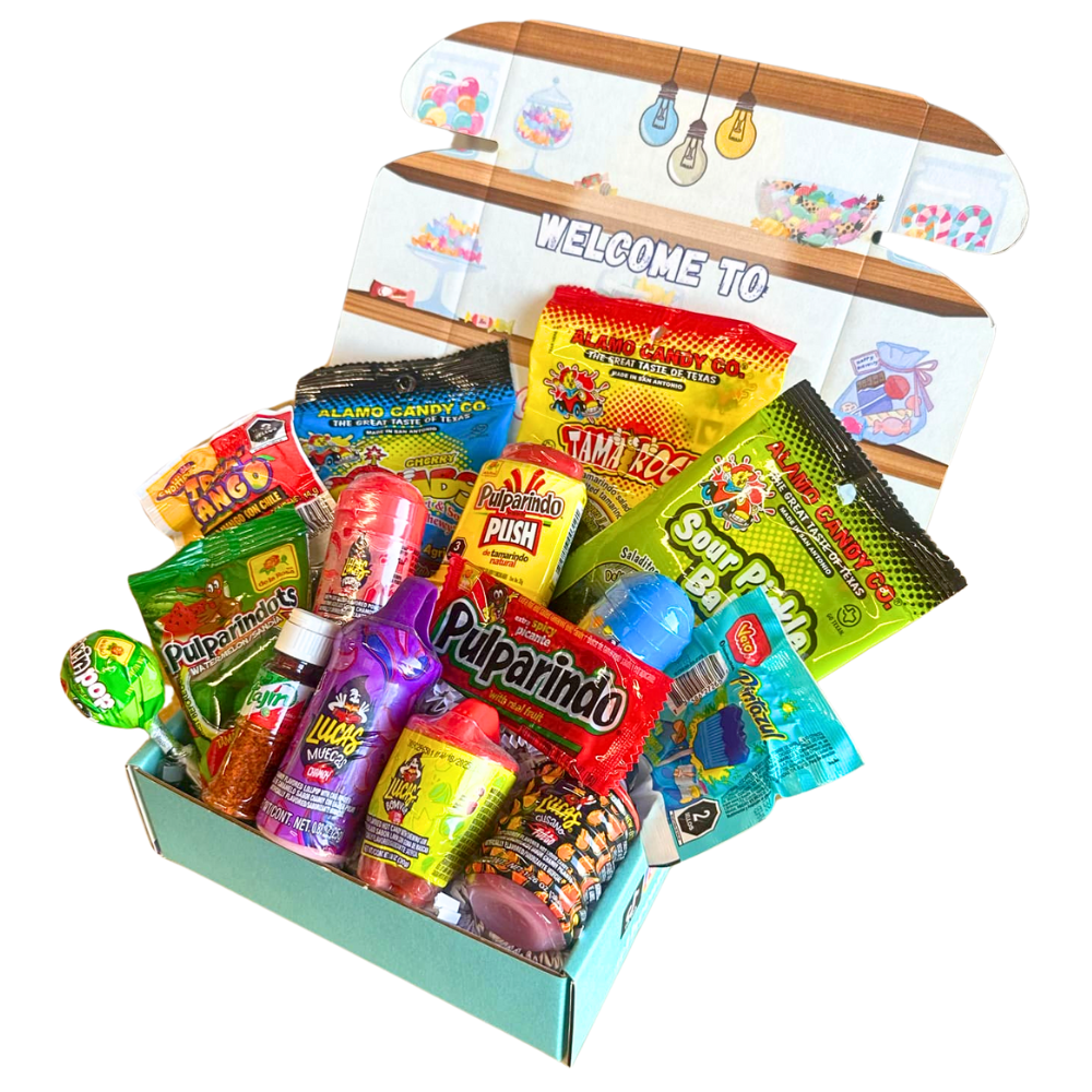 The Mexican Candy Mix 15-Piece Candy Gift Box