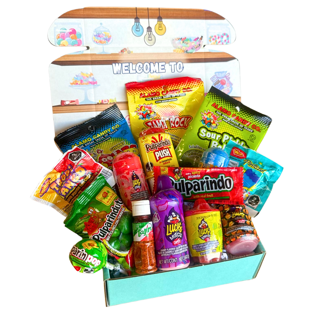 The Mexican Candy Mix 15-Piece Candy Gift Box