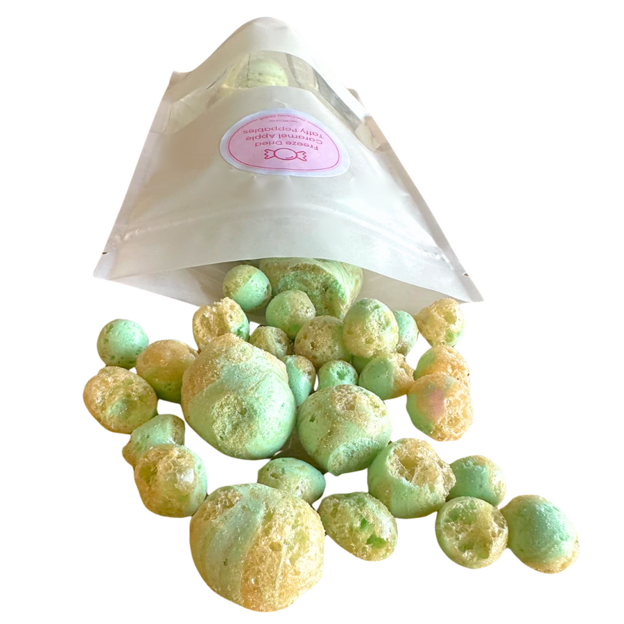 Freeze Dried Caramel Apple Taffy Poppables