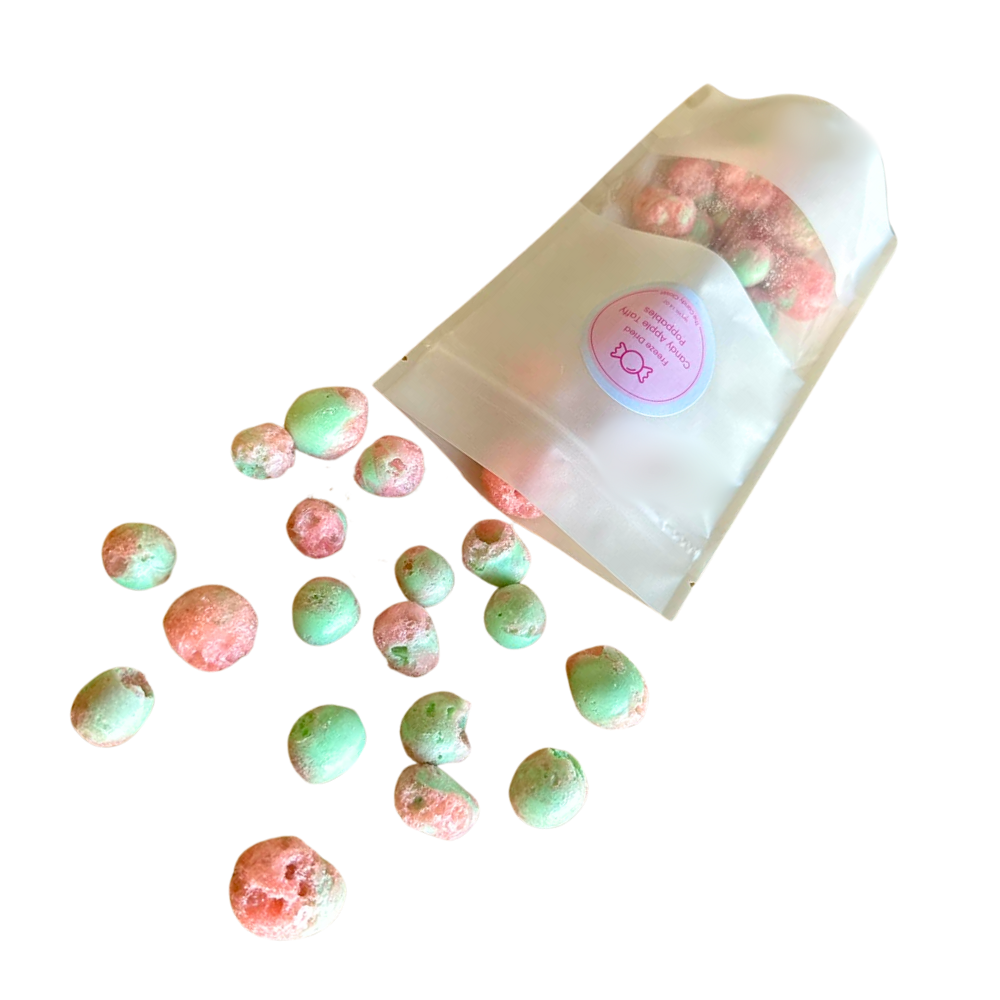 Freeze Dried Candy Apple Taffy Poppables