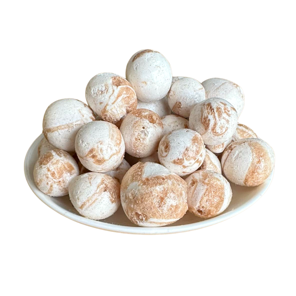 Freeze Dried Cinnamon Roll Taffy Poppables