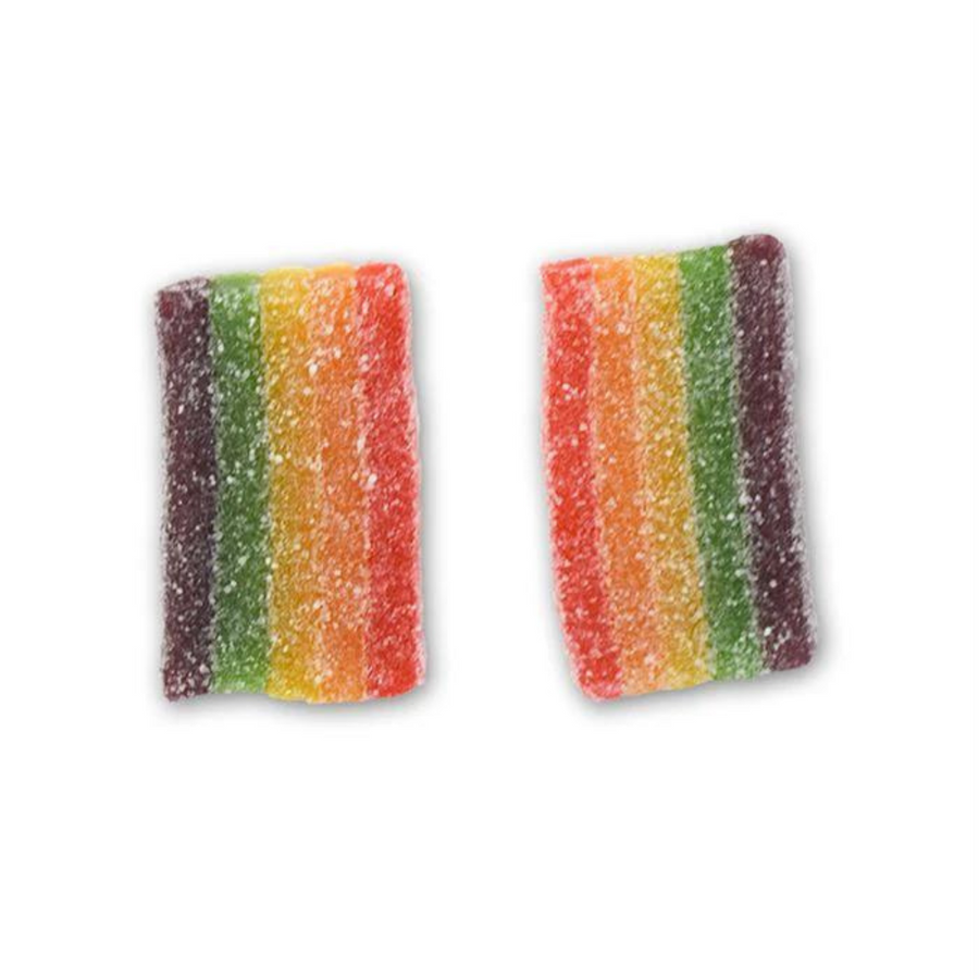 Sour Rainbow Belt Bites