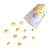 Freeze Dried Lemon Cream Taffy Poppables