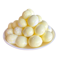 Freeze Dried Lemon Cream Taffy Poppables