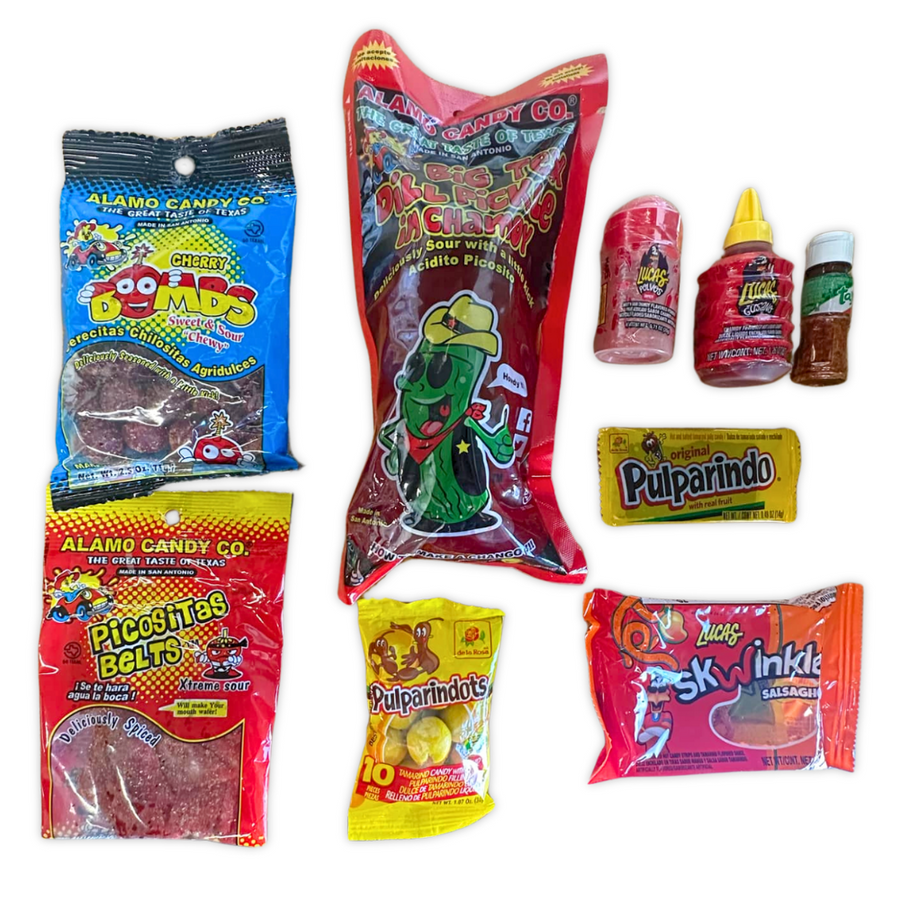 The Candy Closet's Viral Chamoy Pickle Kit with Mexican Candy