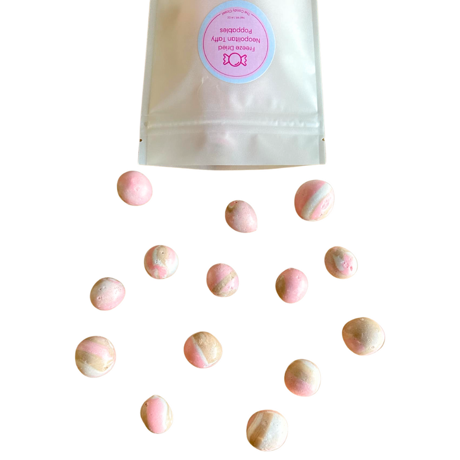 Freeze Dried Neapolitan Taffy Poppables