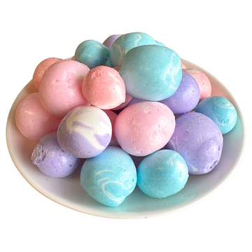 Freeze Dried Berries & Cream Taffy Poppables