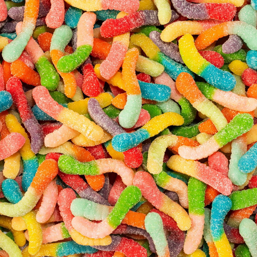 Albanese Sour 12 Flavor Mini Gummi Worms