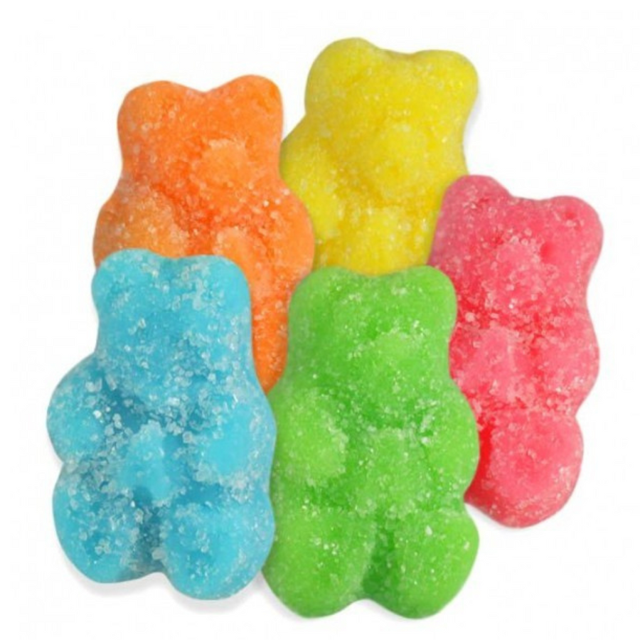 Rainbow Sugared Gummy Bears