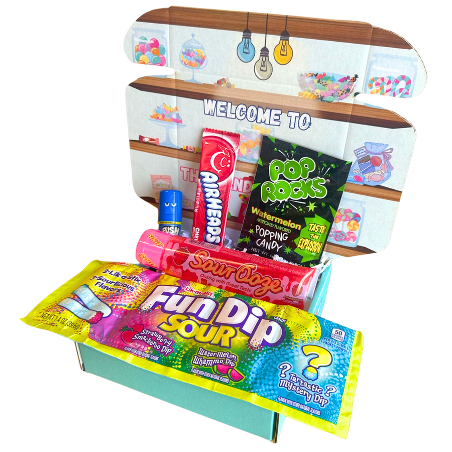 The Retro Candy 5-Piece Gift Box