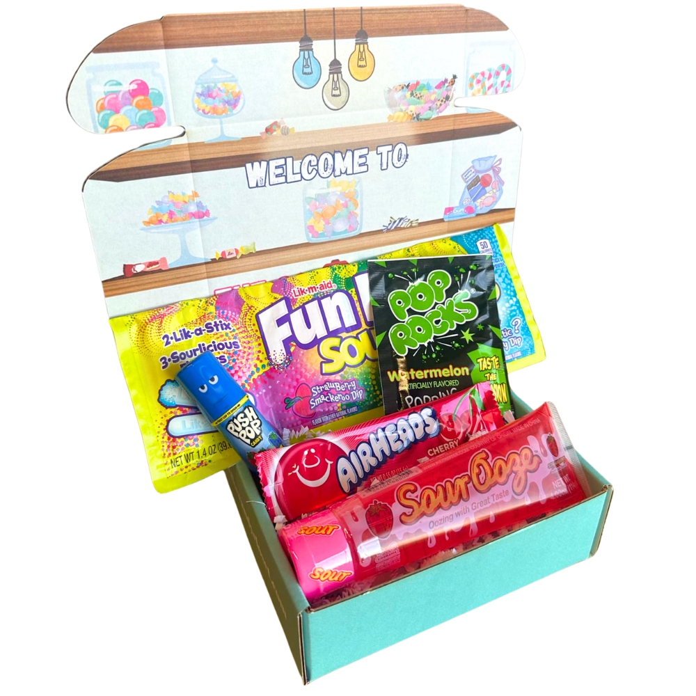 The Retro Candy 5-Piece Gift Box