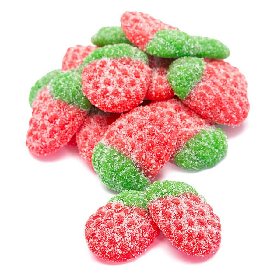 Sour Gummy Strawberries