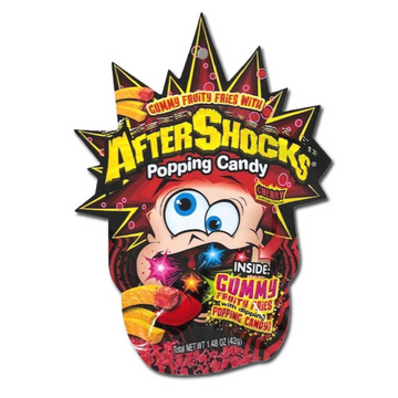 Aftershocks Gummy Fries with Popping Candy
