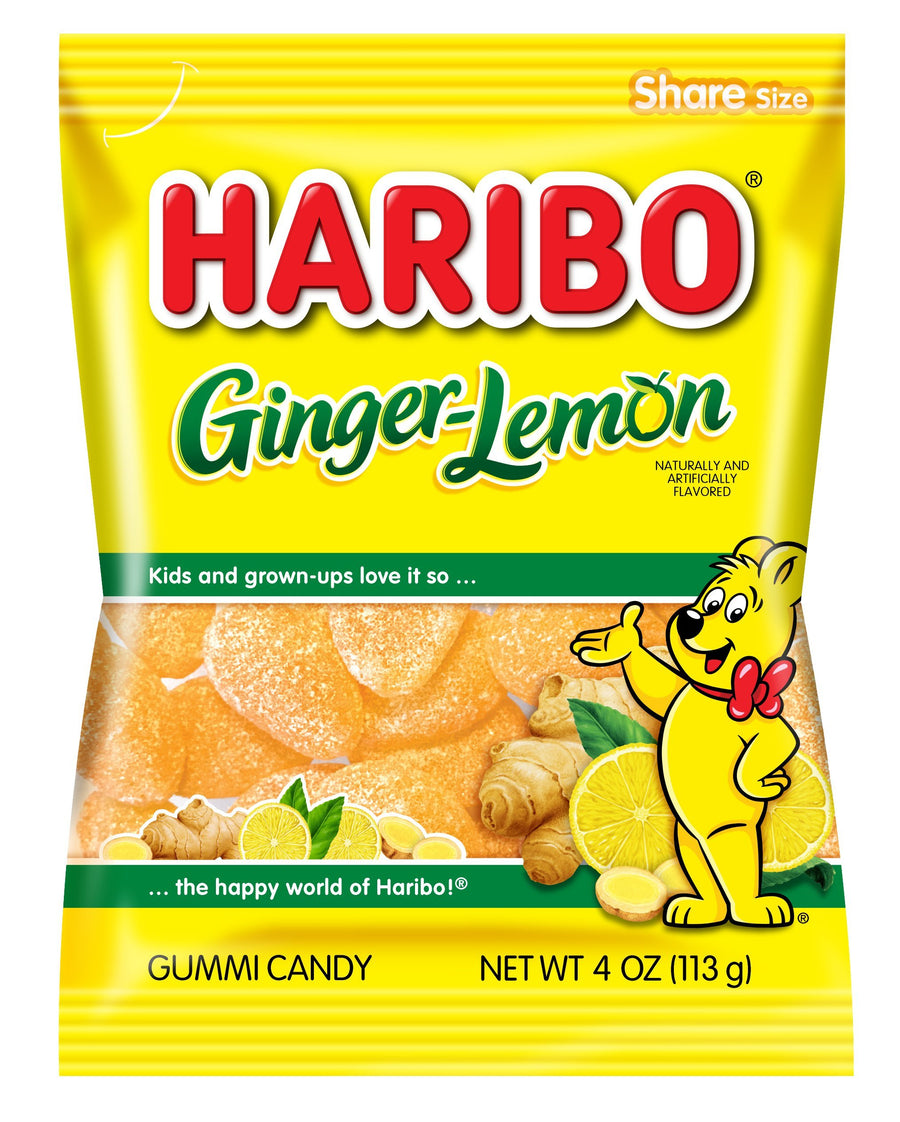 Haribo Ginger Lemon Gummies