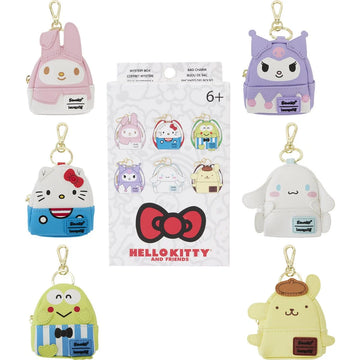 Loungefly Sanrio Hello Kitty & Friends Mini Backpack Keychain - Mystery Box