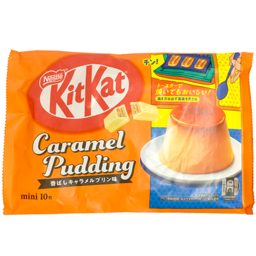 Mini Caramel Pudding Kitkat
