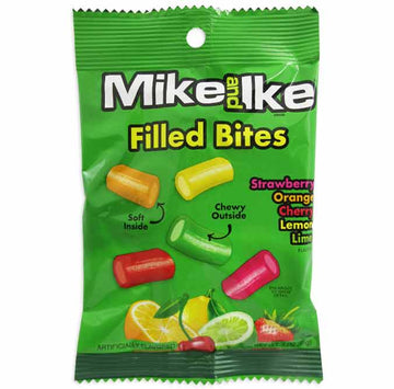 Mike and Ike Filled Licorice Bites
