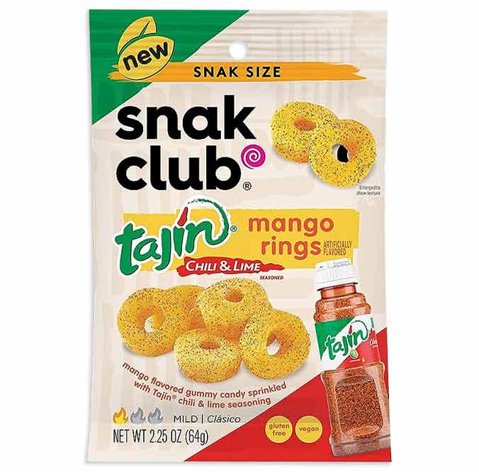 Snak Club Tajin Chili and Lime Mango Rings